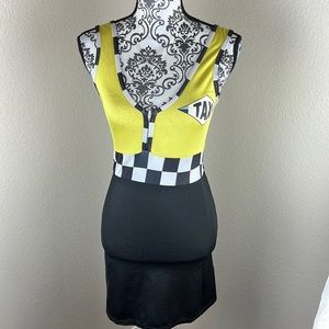 Dreamgirl TAXI Sexy Role Play Bodycon Lingerie Dress